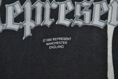 REPRESENT England Thoroughbred 1990 T shirt L re-issue