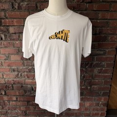 Off-White Main Label Arrows Graphic T-Shirt White Yellow Black Men’s XL Cotton