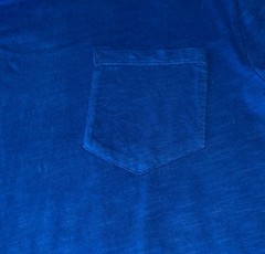 NWT Aeropostale Mens, Young Mens T-Shirt Small Blue & White Ombré Short Sleeves