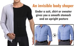 Fajas Para Hombres Faja Reductora De Hombre Men Tee Shaper Tummy Control T shirt