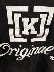Vintage Krew K Original T Shirt Black Size XL