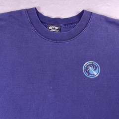 Vtg Y2K WRV Surf Tee XL Wave Riding Vehicles Dolphin Logo Beach Skate Board USA