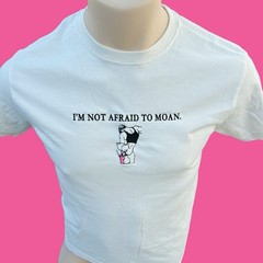 Tom Of Finland Inspired Art bottom custom embroidery mens white cotton T-shirt