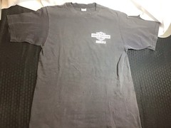 Vintage 90s Harley Davidson T-Shirt Pacific Honolulu Eagle Soars Med.