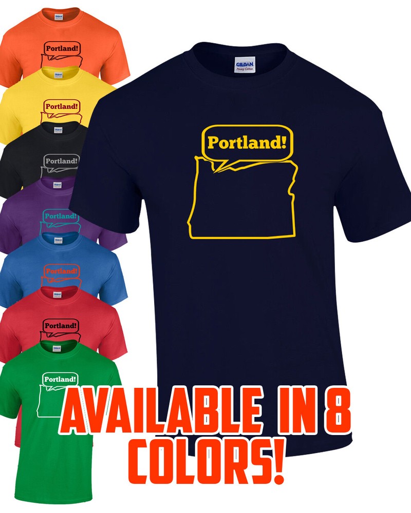 PORTLAND T-Shirt Multi Colors S-XL FREE S&H! hipster tourism cute fun souvenir