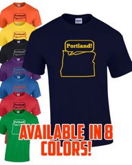PORTLAND T-Shirt Multi Colors S-XL FREE S&H! hipster tourism cute fun souvenir