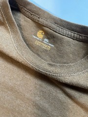 Carhartt Men’s K87 2XL Short Sleeve T-Shirt – Desert