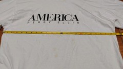 Vintage Perry Ellis America T-shirt OSFA *Stained