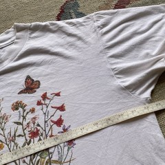 Vintage Mt Diablo California Wildflowers T Shirt 90s Large Nature East Bay