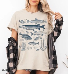 Retro Fisherman Fish Comfort Tee
