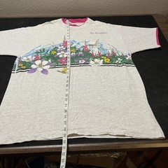 Vintage Hummingbird Shirt Birding Spring Nature All Over Print Garden Flower 90s