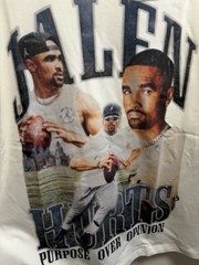 Nike Air Jordan Jalen Hurts T-Shirt Purpose Over Opinion Men’s Large IB7322-133