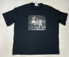 Adidas Bruce Lee Kareem Abdul Jabbar GraphicT-shirt Men XL Black Short Sleeve