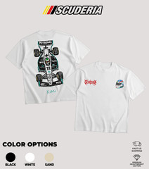 Scuderia Kimi “Formula 1” Sketch Graphic Premium Heavyweight T-Shirt