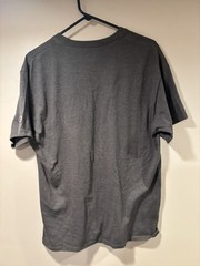 Champion T-Shirt Men’s Jersey Tee Classic Fit Script Logo grey mens large