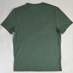 Lucky Brand Men’s Green Graphic Print Crew Neck Short Sleeve Cotton Knit M