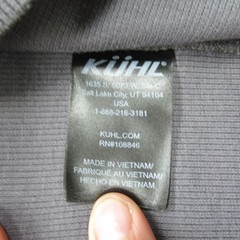 Kuhl Enticer Henley Shirt Mens XXL Gray Tencel Stretch Button Performance