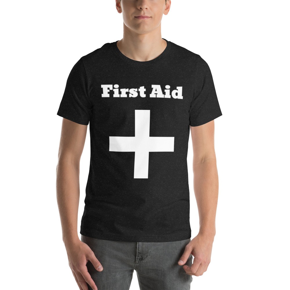First Aid – Airlume combed and ring-spun cotton t-shirt