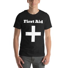 First Aid – Airlume combed and ring-spun cotton t-shirt