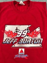 Vintage Alstyle Apparel Activewear Tank Top Shirt Mens XL Red Jeff Burton Citgo