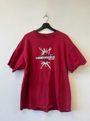 PlayStation E3 2009 Crew Shirt Mens XL Red Set Up Tear Down Graphic Tee Gaming