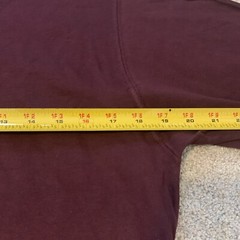 VTG Champion Maroon Plum HeavyWeight Cotton Lot Of T Shirt Large (12) & XL (12)