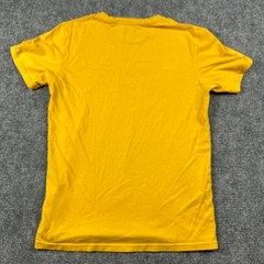 Fjallraven T-Shirt Mens M Yellow Logo Graphic Short Sleeve Outdoor Gorpcore