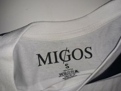 MIGOS CULTURE 2018 Embroidered Striped Men’s Shirt Culture Shirt Size SMALL NEW