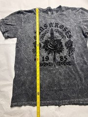 Guns N’ Roses Acid Wash SS Mens T Shirt Sz M 1985 Rock FREE SHIPPING A113