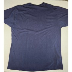 Polo Jeans Ralph Lauren Mens Navy Blue Graphic T-Shirt Large vintage Y2K retro