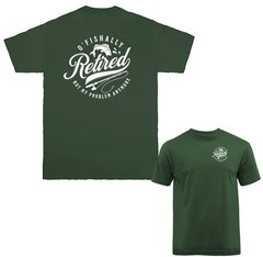 O’Fishally Retired Outdoor Sports Fishing Fathers Day Gift T-shirt