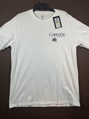 Converse Men’s Tee MEDIUM White Loose Fit Short Sleeves T-Shirt 100% Cotton NWT