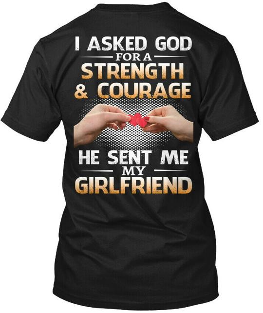 I Love My Beautiful Girlfriend T-Shirt Made in the USA Size S to 5XL