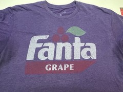Vintage 90s Fanta Grape T Shirt Men XL Purple Coca Cola Soda Graphic Tee Mexico
