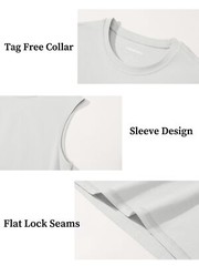 Men’s Sleeveless Muscle Tee Cotton Tank Tops Gym Fitness Casual Swim Sport Shirt