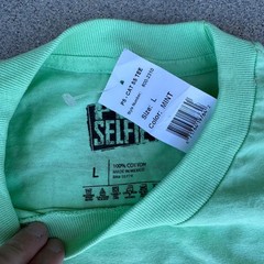 Pet Selfie Mens Mint Green Graphic T-Shirt Cat Dog Security Cam 600-2310 NWT L