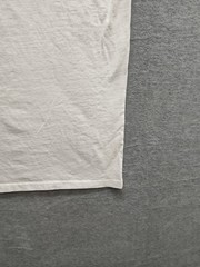 Ascolour Classic Men T Shirt L White Crew Neck Short Sleeve Graphic Logo Casual