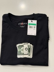 Air Jordan AJ3 Pure Money Cash Black T-Shirt IQ6952-010 Mens XL NWT