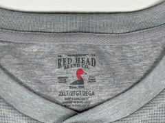 RedHead Thermal Men 2XLT Gray Henley Waffle Knit Outdoor Casual NWT Shirt