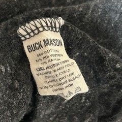 Buck Mason Tri-Blend Curved Hem Tee Long Sleeve Men’s Large
