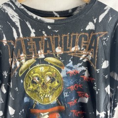 Metallica T Shirt Medium Size M Frantic Pushead Back Print Relaxed Oversized