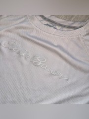 Eddie Bauer Swim Rash Guard Men L Gray Long Sleeve Sun Shirt Beach Swim Shirt