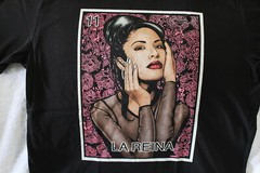 LA REINA SELENA LOTERIA LOTTERY NUMBER 11 MEXICAN MEXICO CHICANO T-SHIRT SHIRT