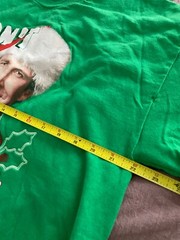 NATIONAL LAMPOONS Christmas Vacation T-Shirt Don’t Hog Eggnog Party Ugly Sweater