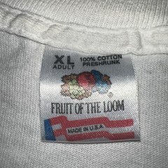 Vintage Fruit On The Loom 89 Corvette Single Stitch Made In USA T Shirt