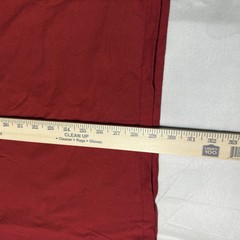 Yazbek Belize Stitched Red T Shirt Men’s 2XL XXL 100% Cotton
