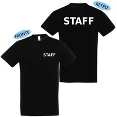 100% COTTON STAFF T-SHIRT Tshirt Jersey T-Shirt