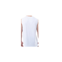Mens Large Land of Free Home of Brave Americana Muscle Way to Celebrate White