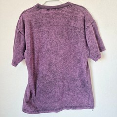 Vintage Gooses Aboriginal Art Animal Australia T-Shirt Cotton Acid-Purple Sz.M