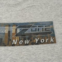 Vintage 2000s ESPN Zone New York Shirt Mens L Gray Statue Liberty Football Tee